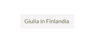 Giulia in Finlandia